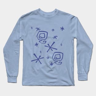 Mad Tea Party - Blue Teacup Long Sleeve T-Shirt